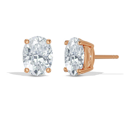 Fine jewelry diamond earrings