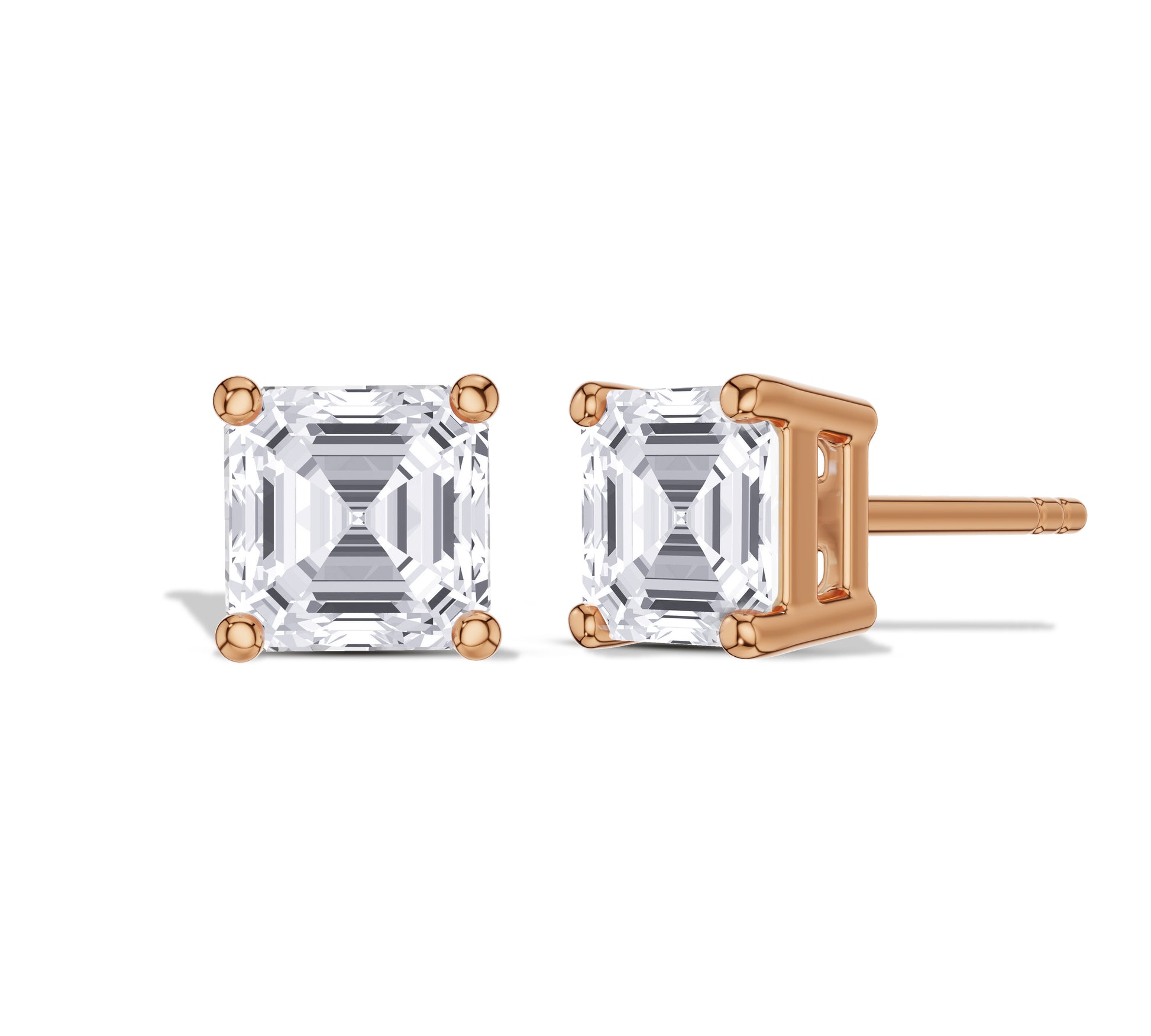 14k gold stud earrings