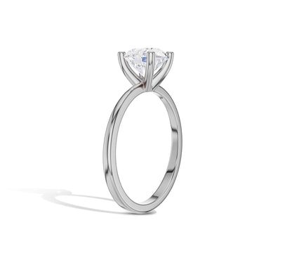 one diamond engagement ring​