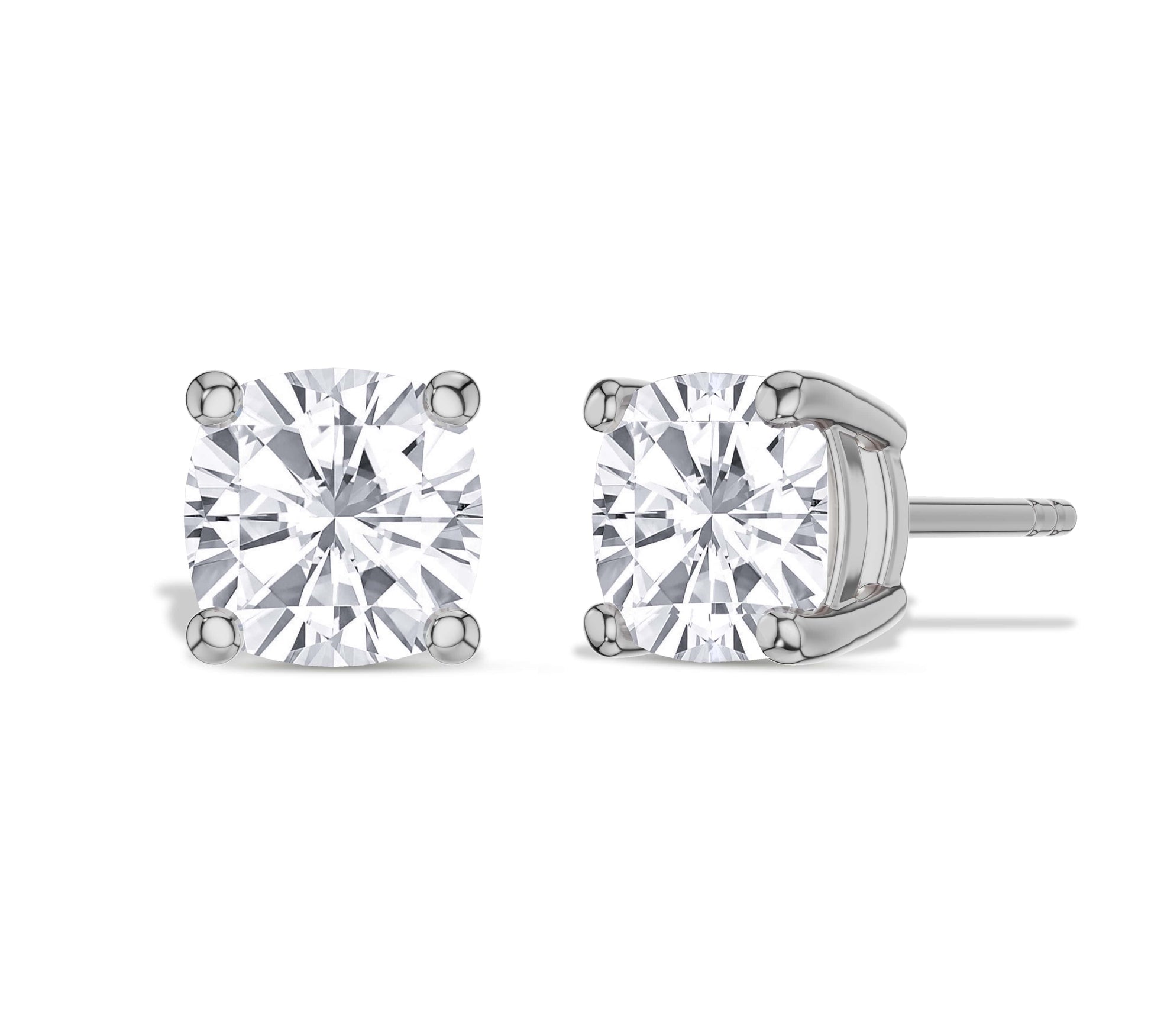1 carat diamond stud earrings