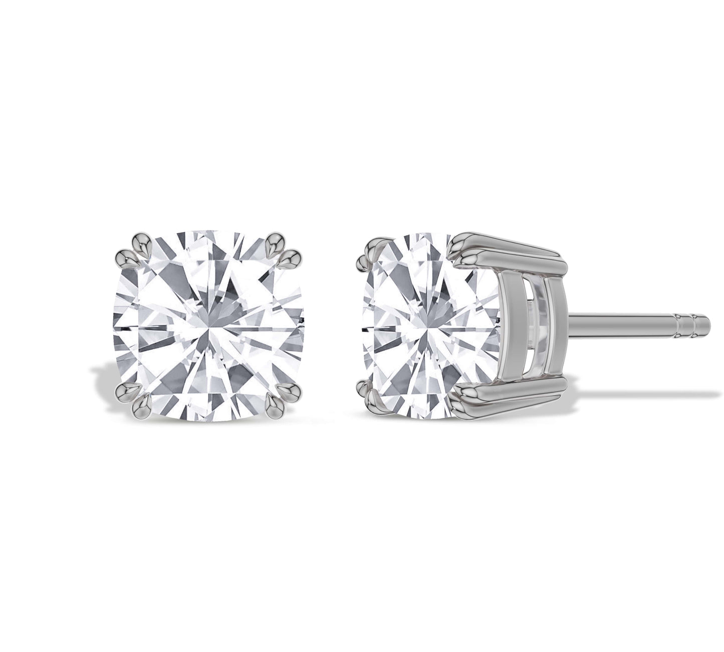 1 carat diamond earrings