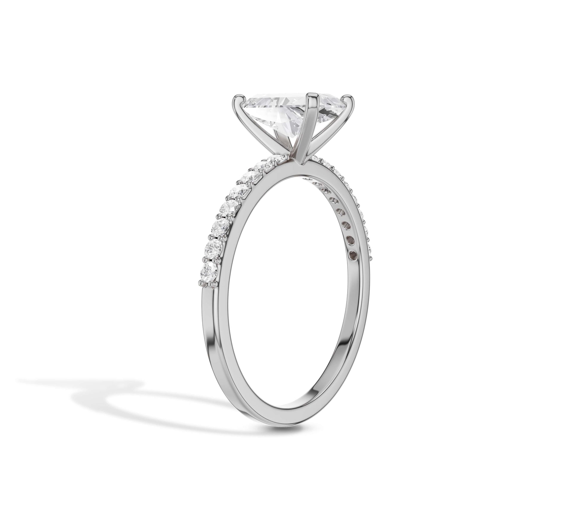 radiant cut diamond ring