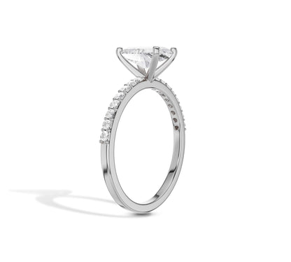 radiant cut diamond ring