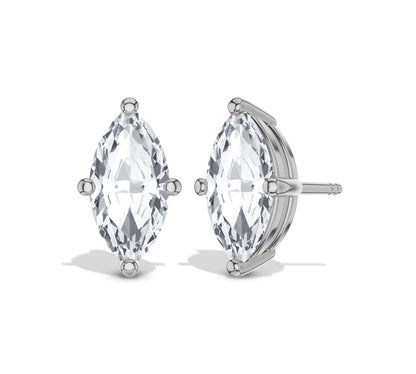 female diamond stud earrings