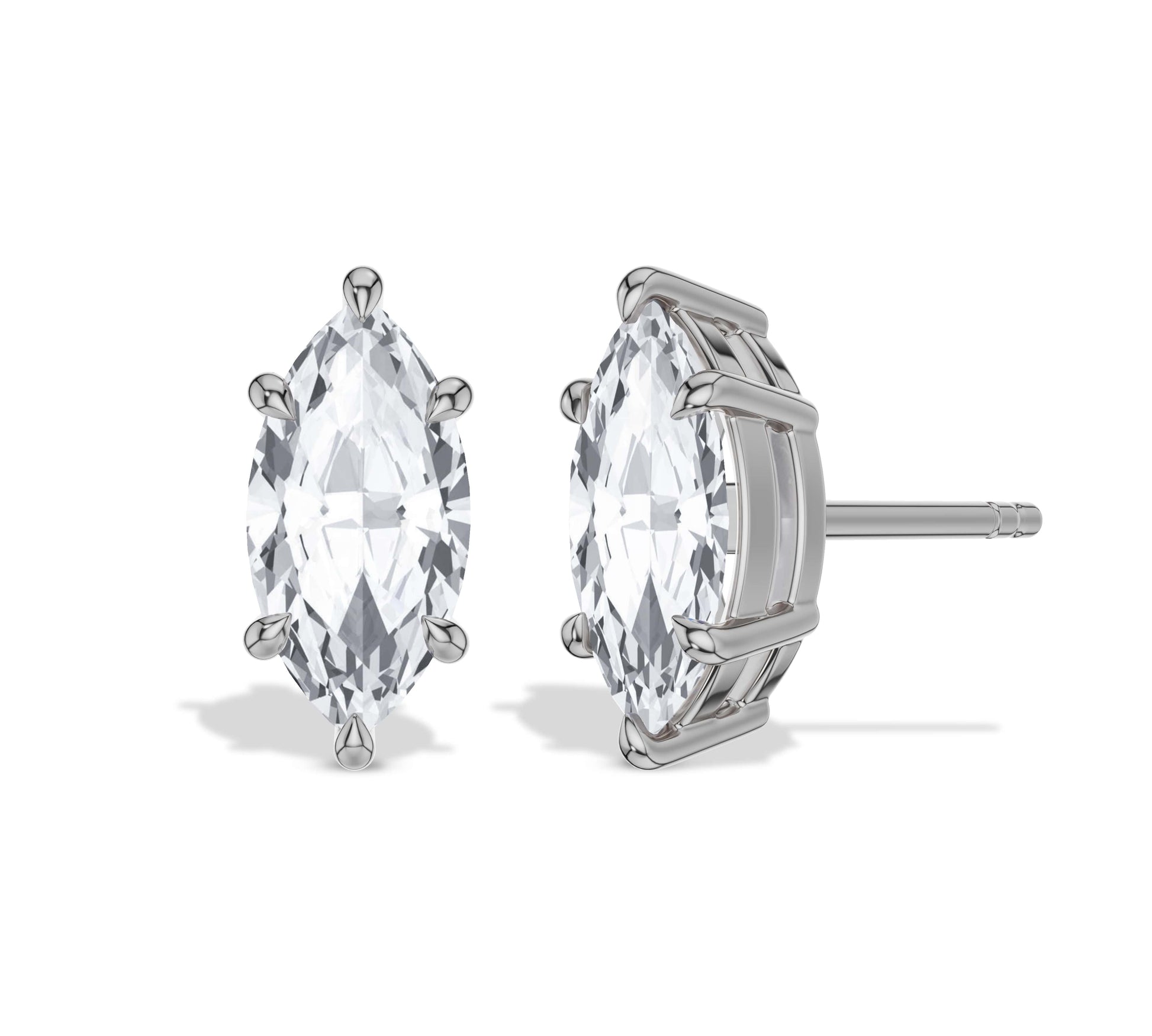diamonds stud earrings