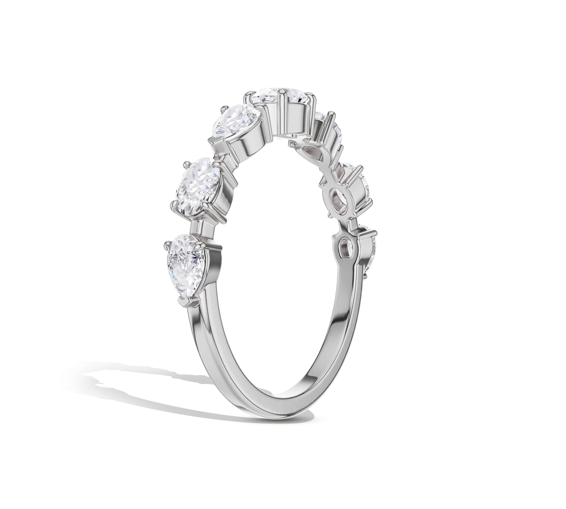 vintage diamond cluster ring​