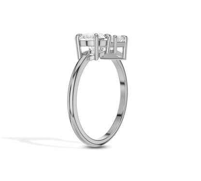 moi and toi ring white gold 
