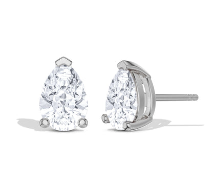 Bridal teardrop earrings