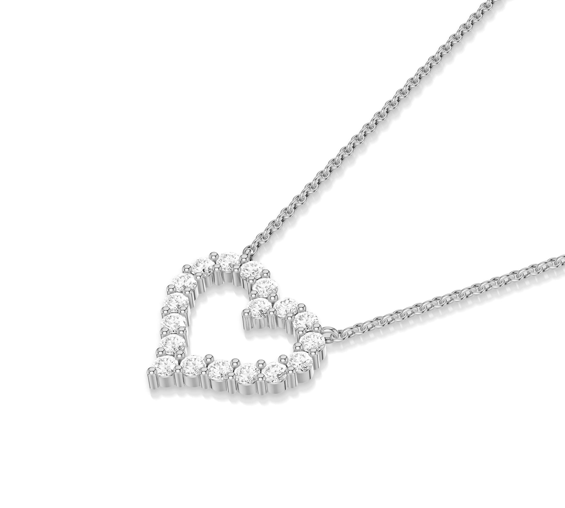 heart shaped necklace