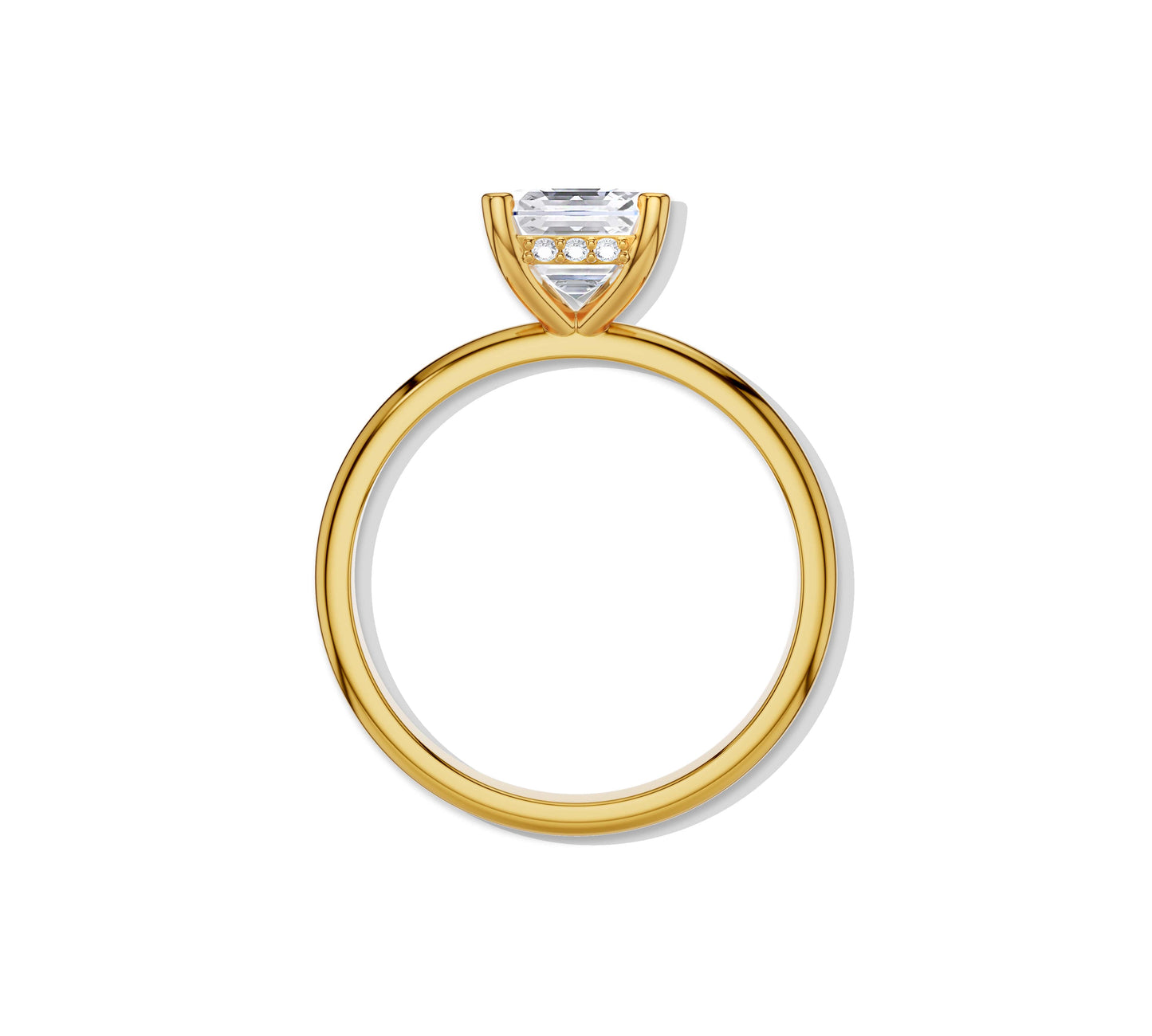 engagement rings hidden halo