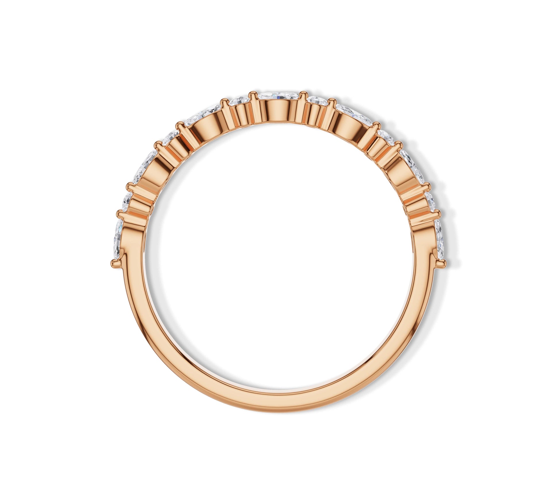 marquise diamond wedding ring​