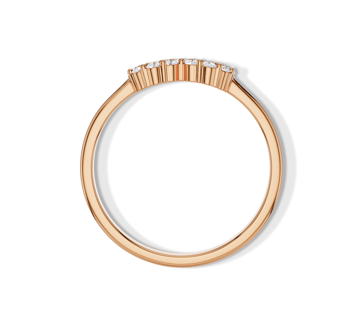 gold heart ring​