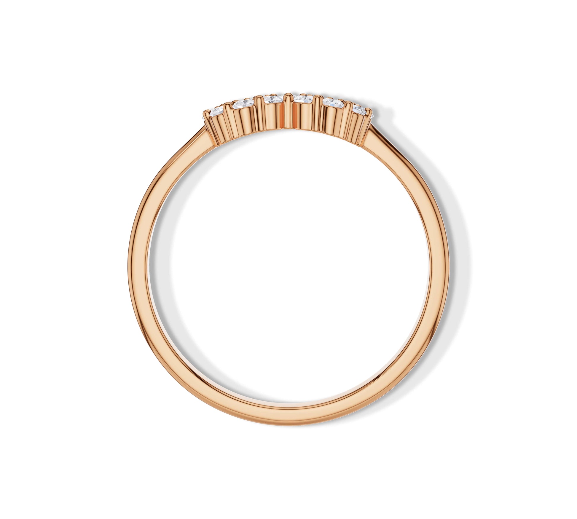 gold heart ring​