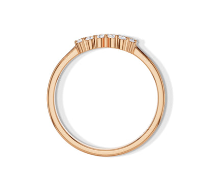 gold heart ring​