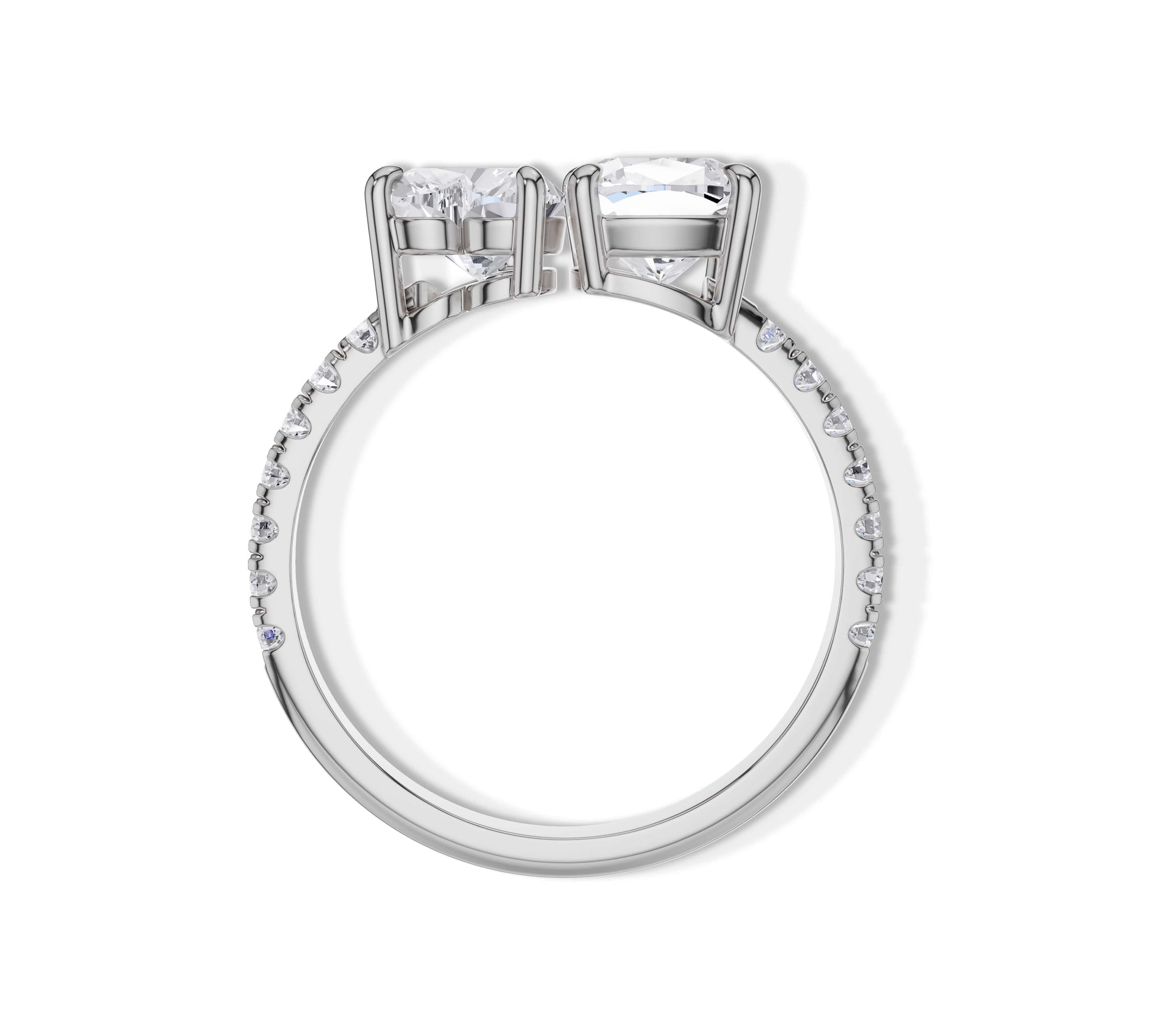 women's toi et moi ring​
