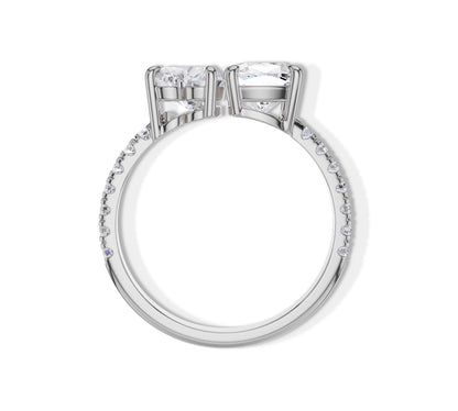 women's toi et moi ring​