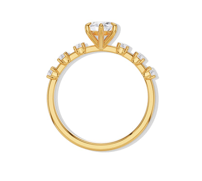 diamond marquise cut rings