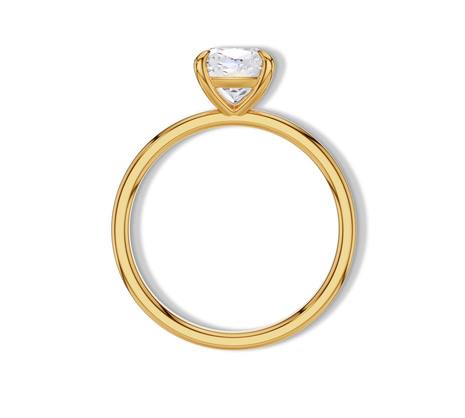 cushion cut diamond engagement rings