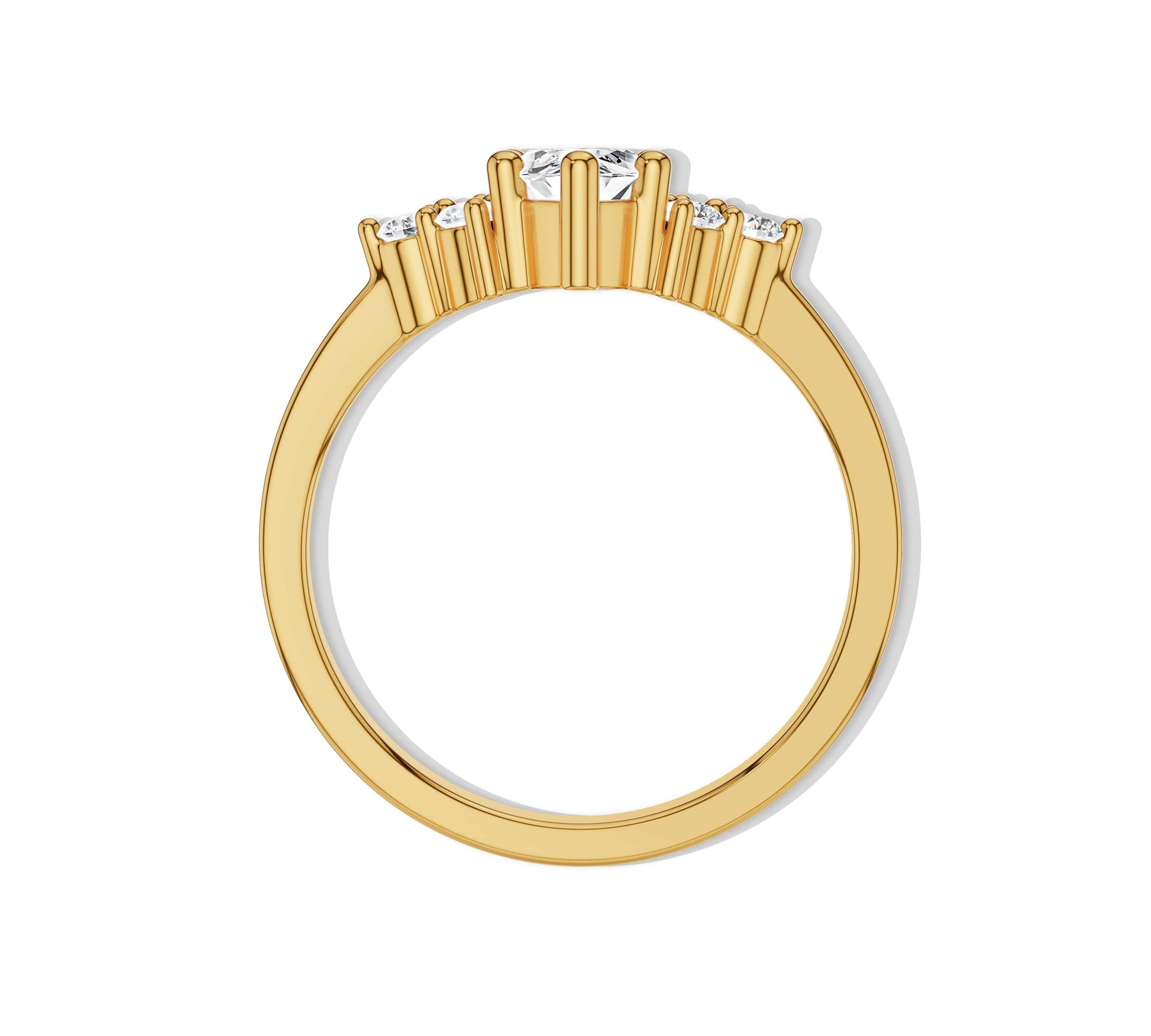 nature inspired diamond rings​