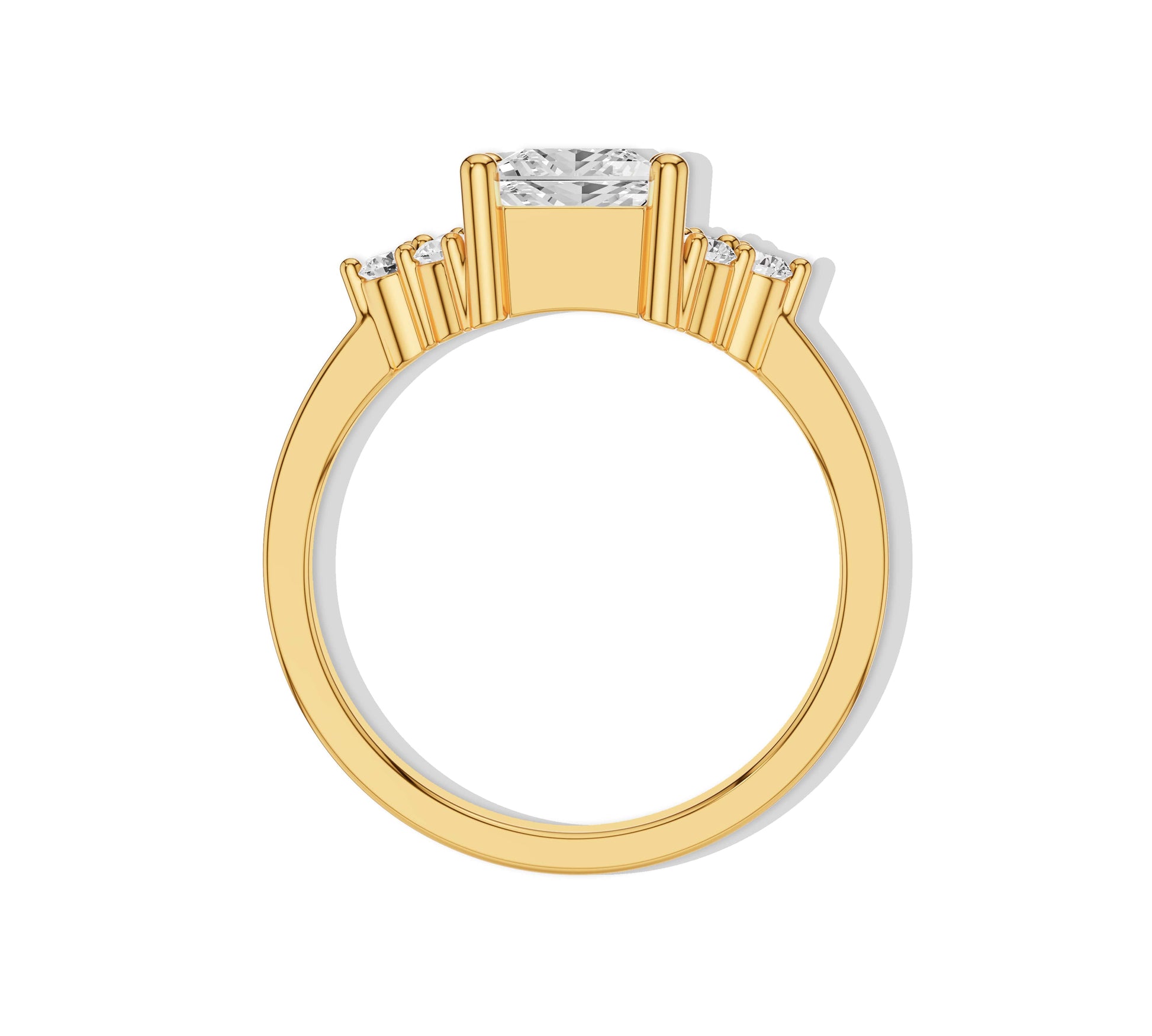 nature inspired wedding rings