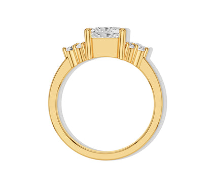 nature inspired wedding rings