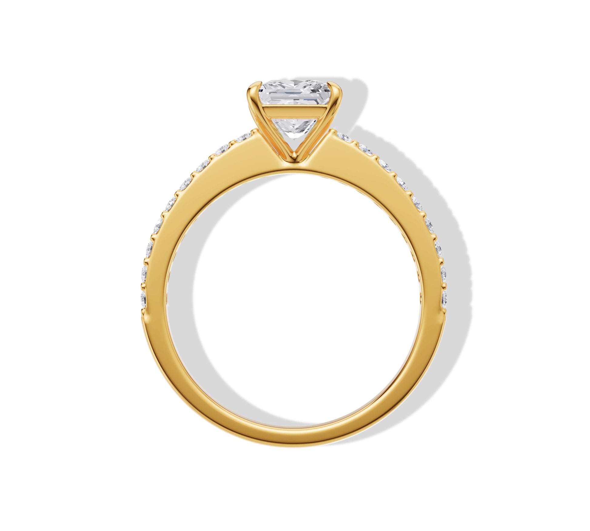 princess cut diamond rings​