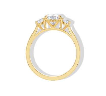 heart engagement rings