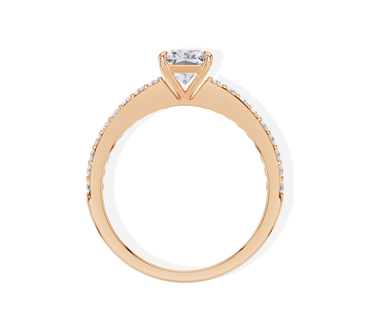 diamond ring radiant cut