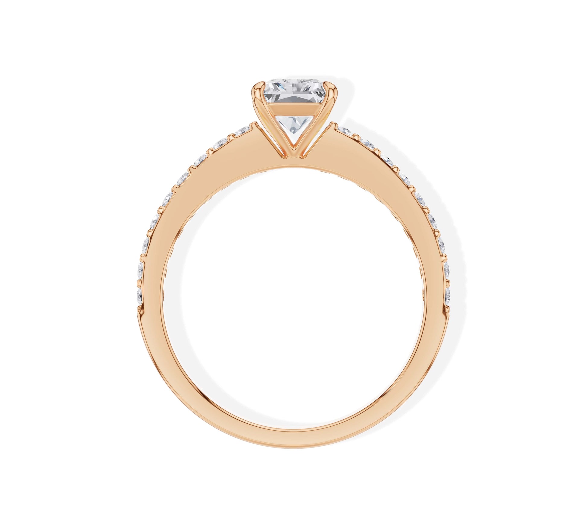 diamond ring radiant cut