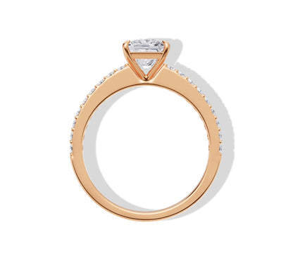 square wedding rings​