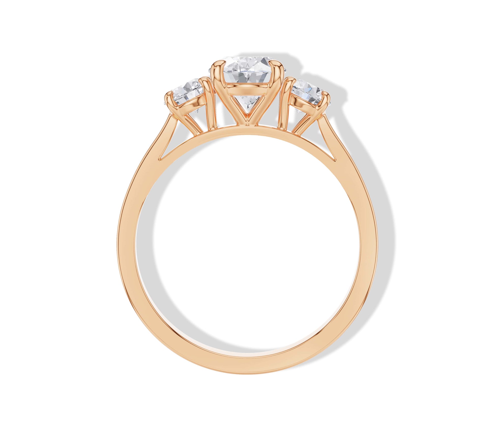 gold oval engagement rings