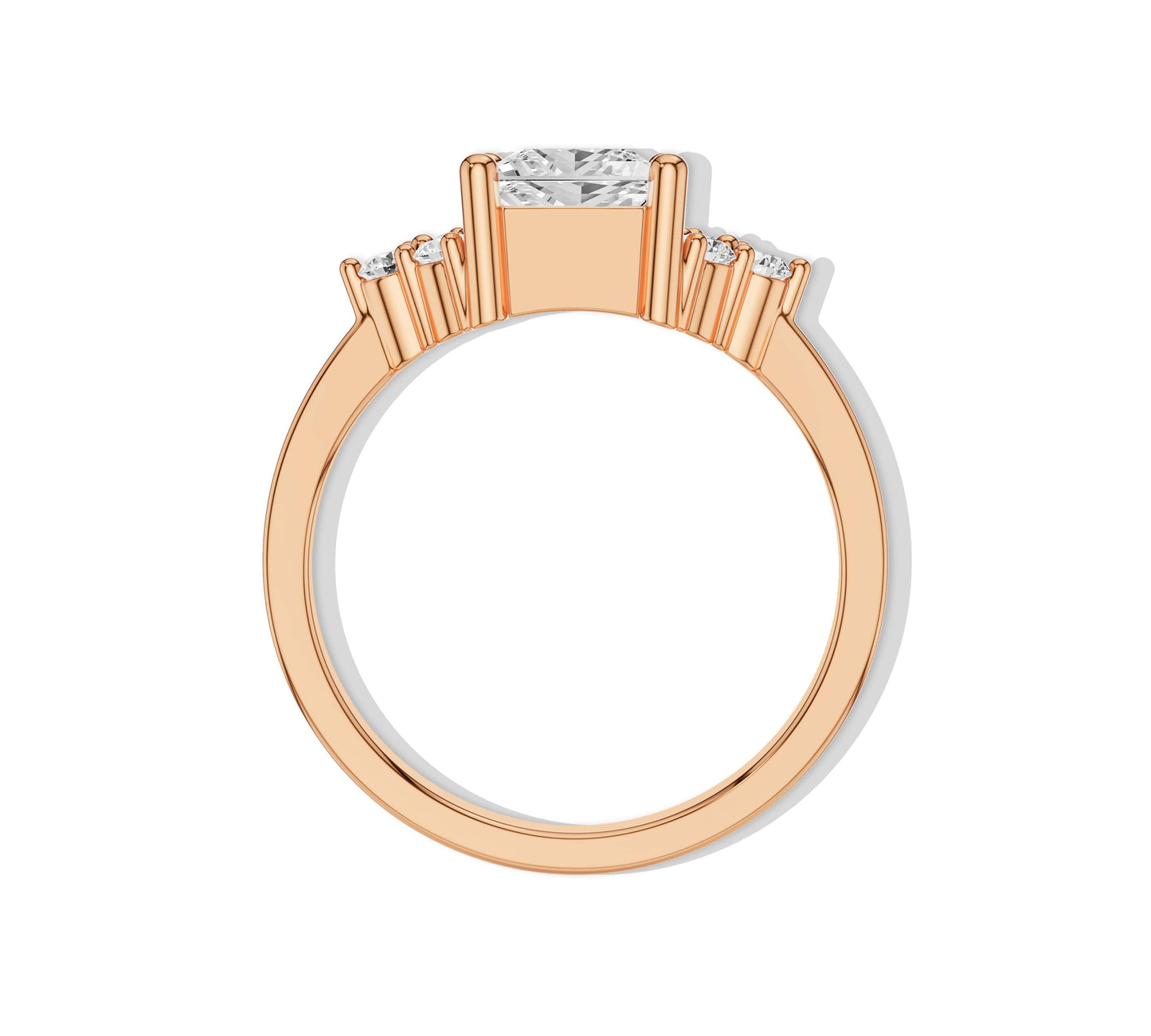 nature inspired wedding ring sets
