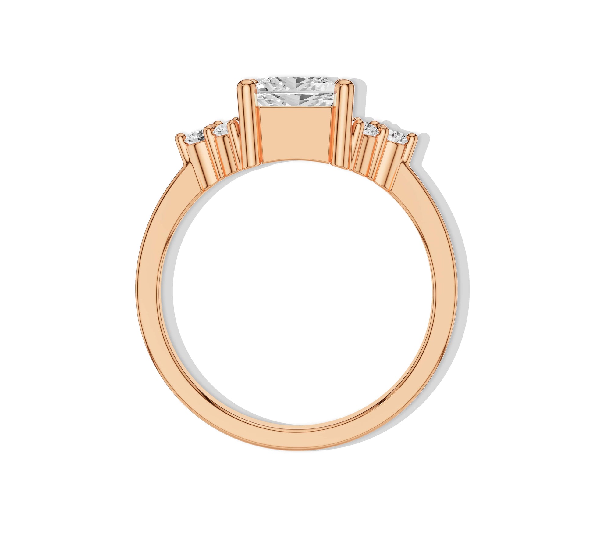 nature inspired wedding ring sets