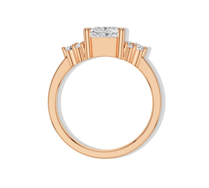 nature inspired wedding ring sets