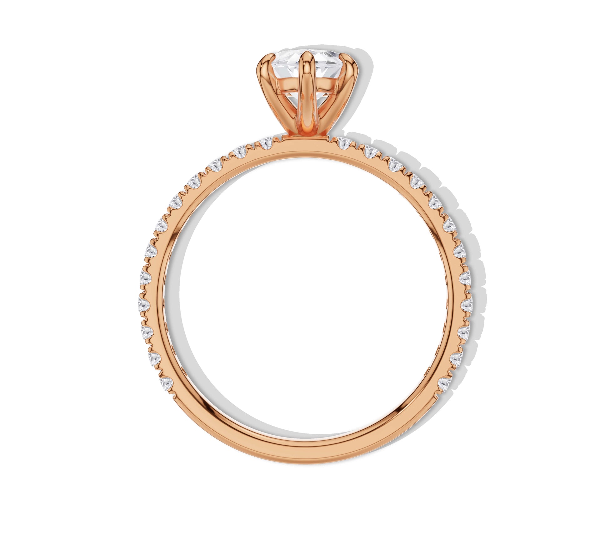 engagement rings marquise​ rose gold