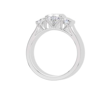 heart shaped diamond ring