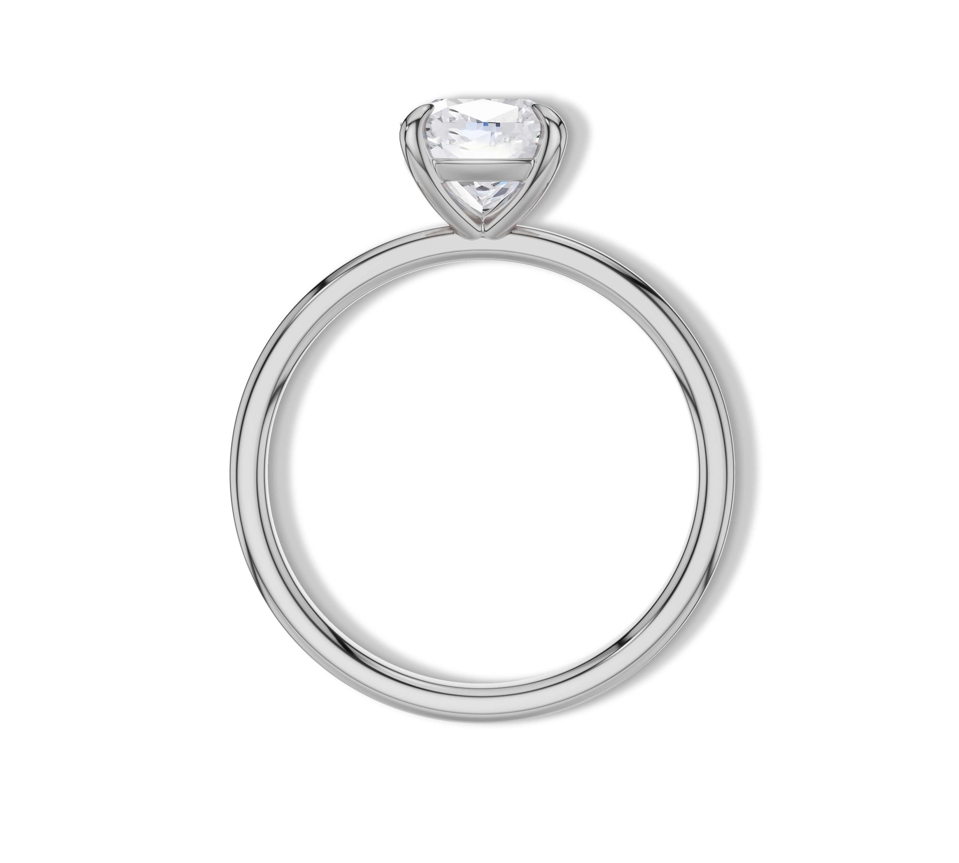 cushion cut ring