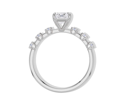 emerald cut engagement ring