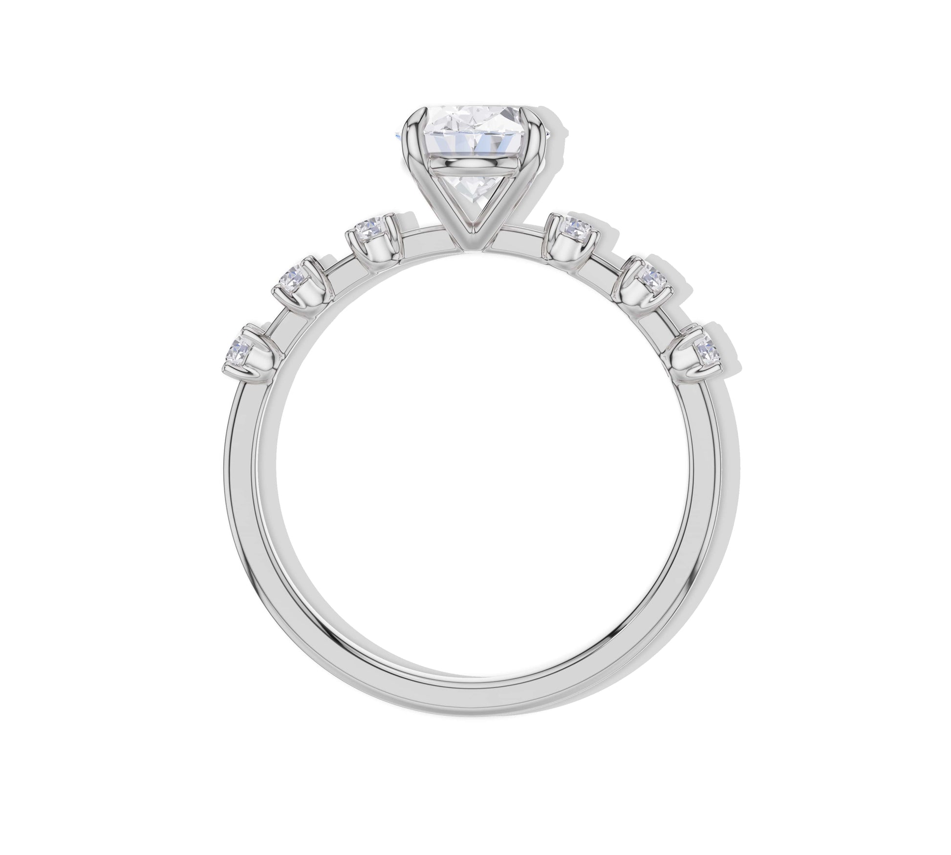 gold oval engagement rings