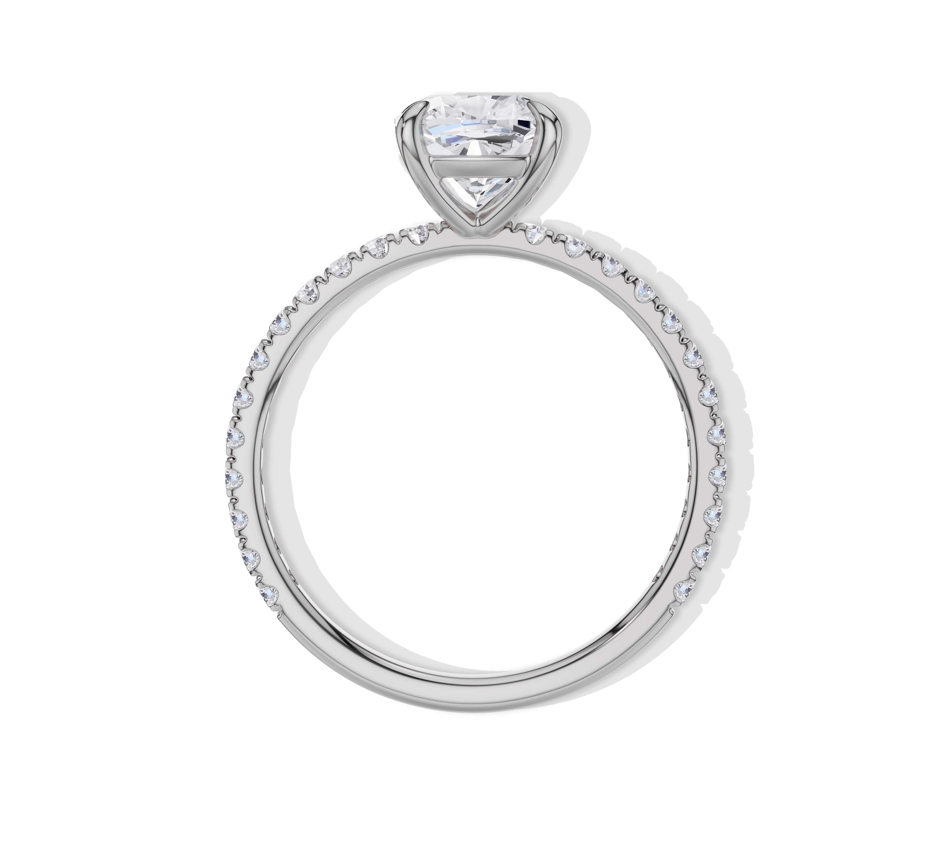 side diamond engagement rings