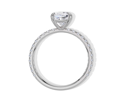 side diamond engagement rings