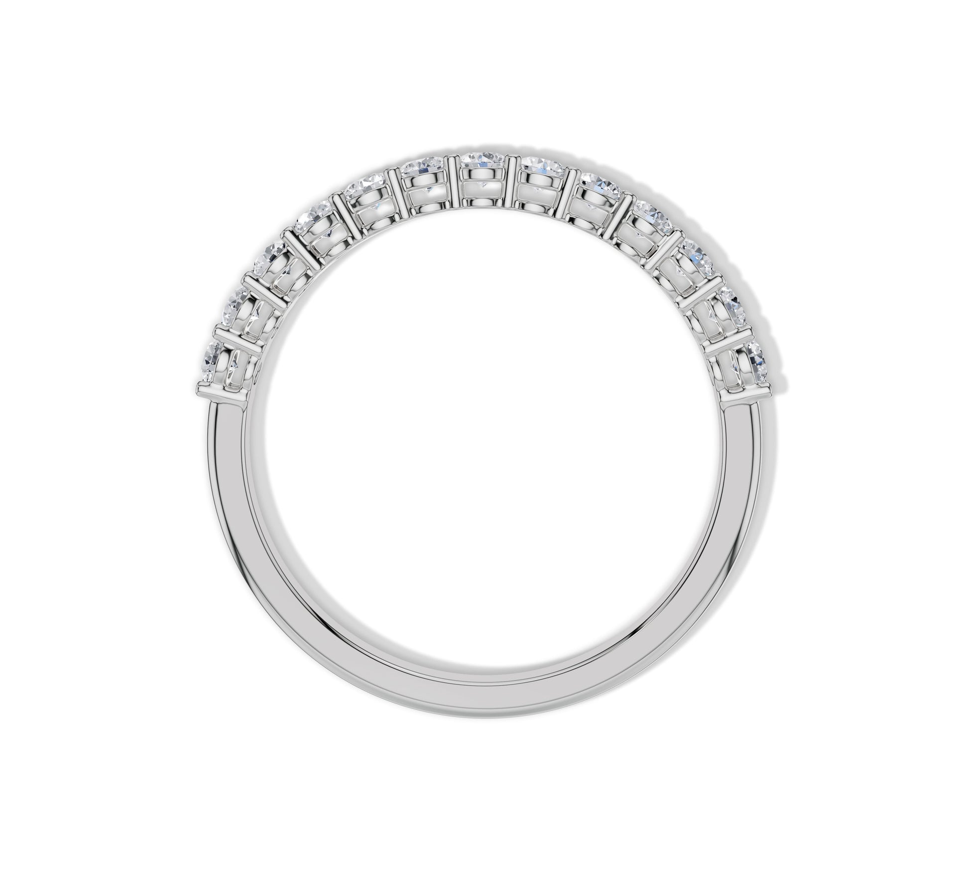 white gold eternity ring