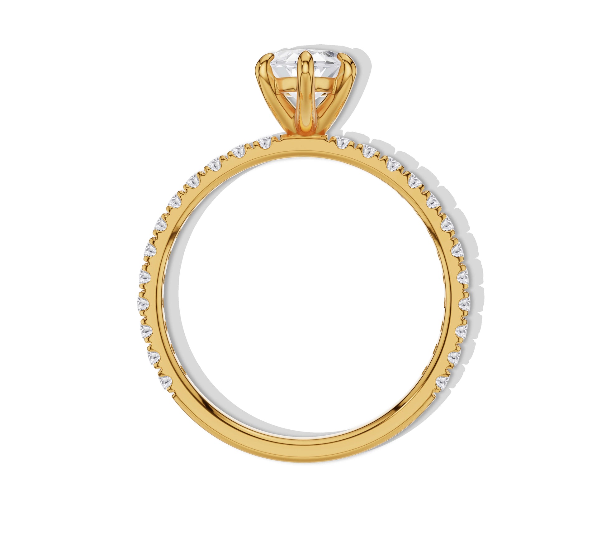 marquise ring with side stones