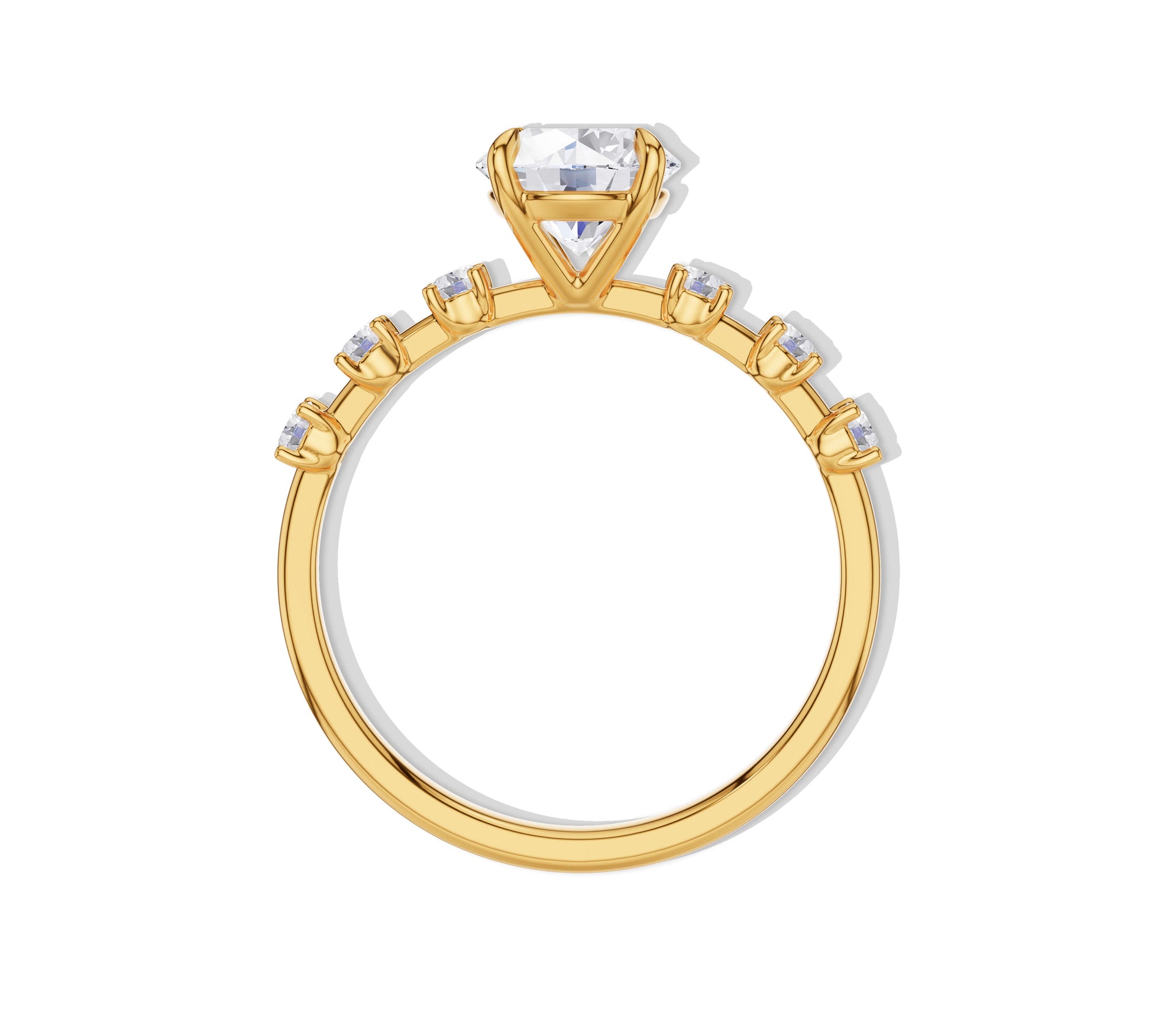 gold engagement rings