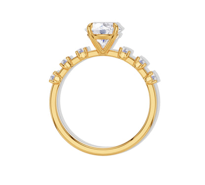 gold engagement rings