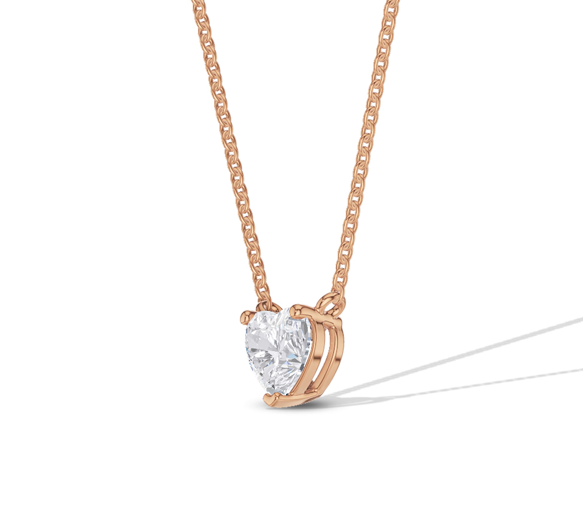 necklace solitaire diamond