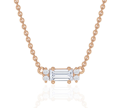 minimalist gold necklace