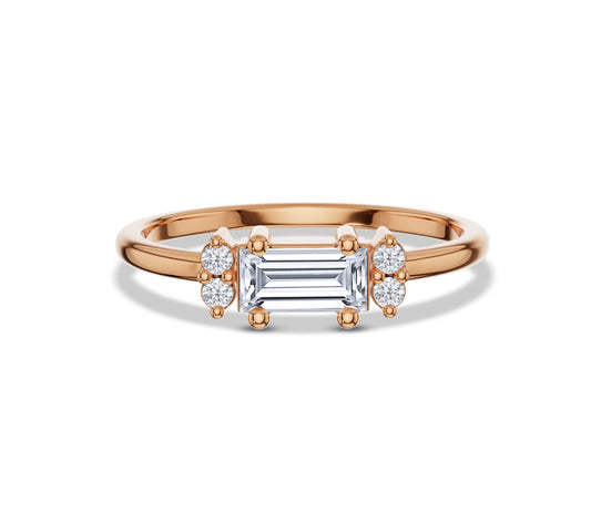 baguette cut diamond ringâ€‹ for her