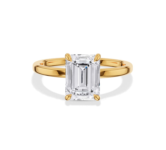emerald cut engagement rings​