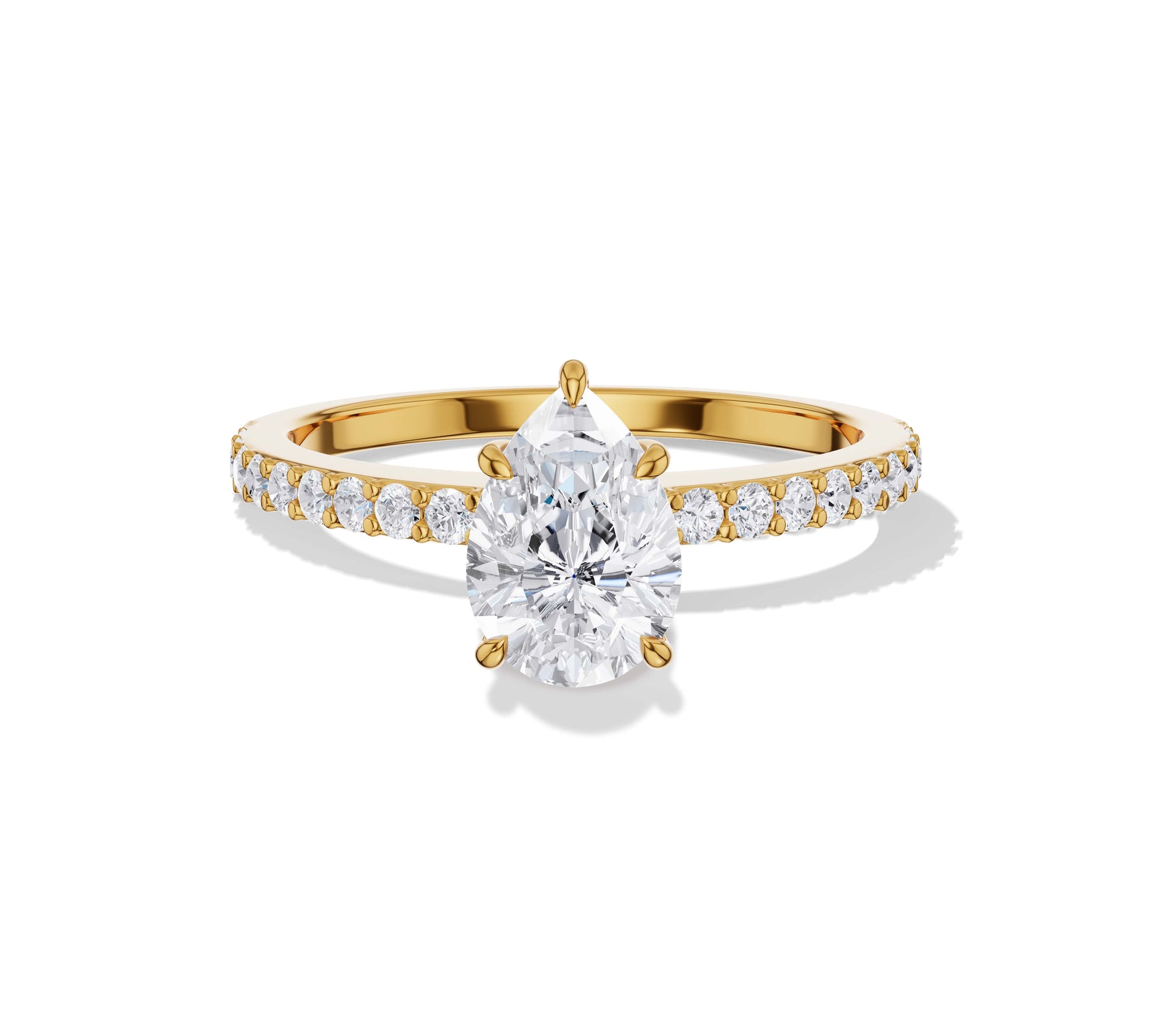 engagement rings pear